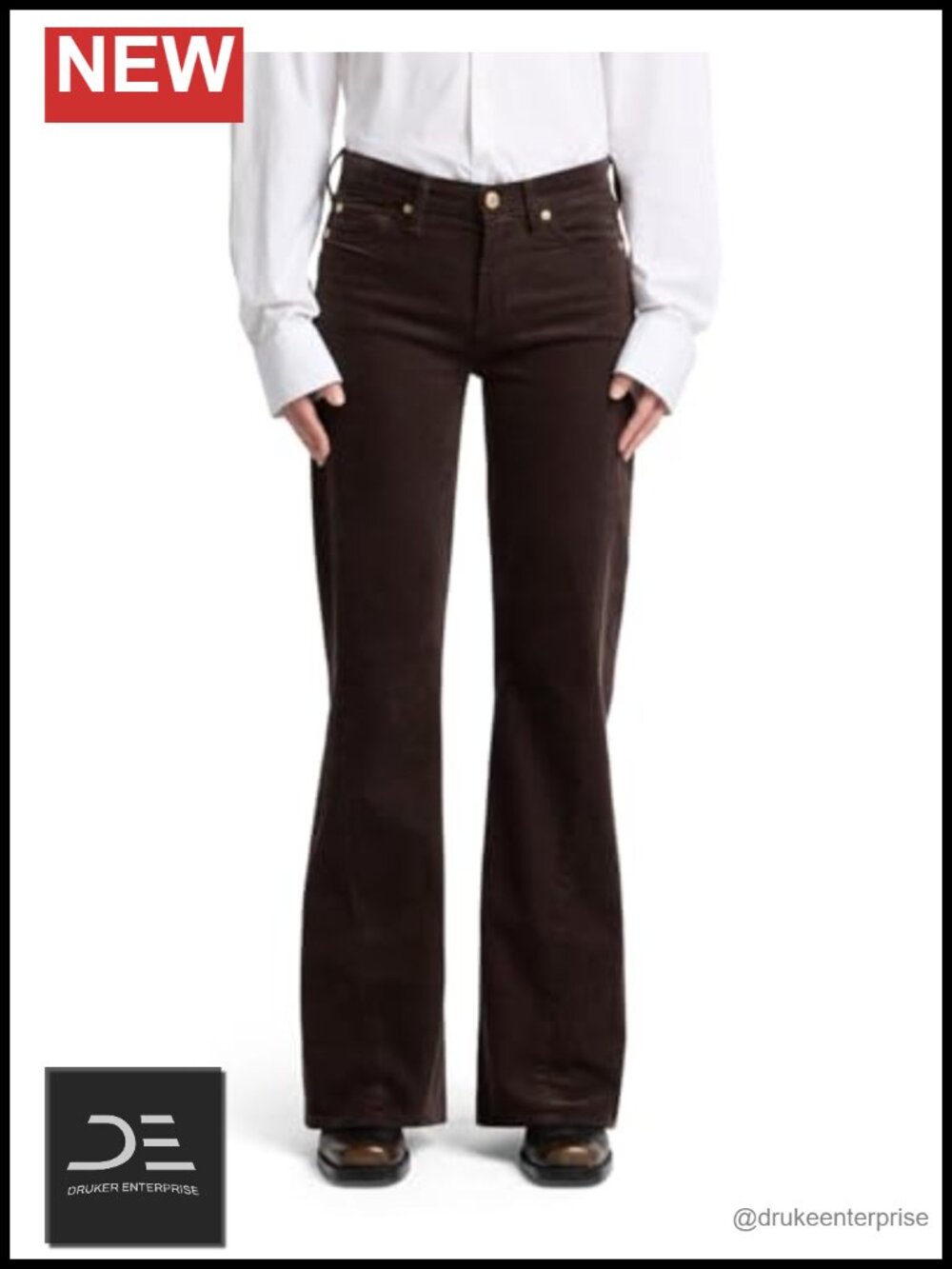 7 For All Mankind Twisted Dojo Wide Leg Jeans